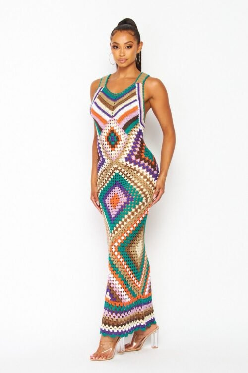 Crochet Maxi Dress