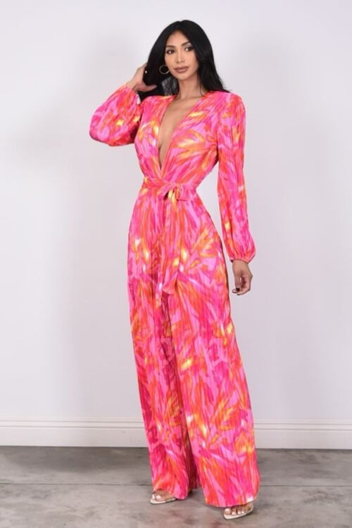 Printed Jumpsuit