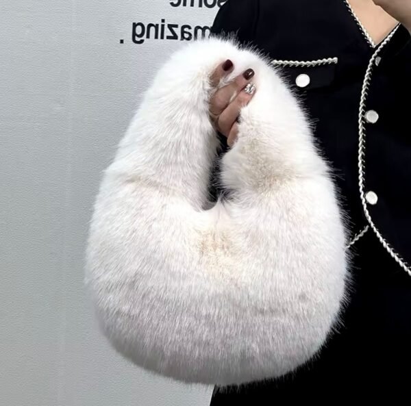 Fluffy Faux Fur Hand Bag