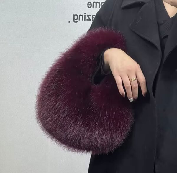 Fluffy Faux Fur Hand Bag