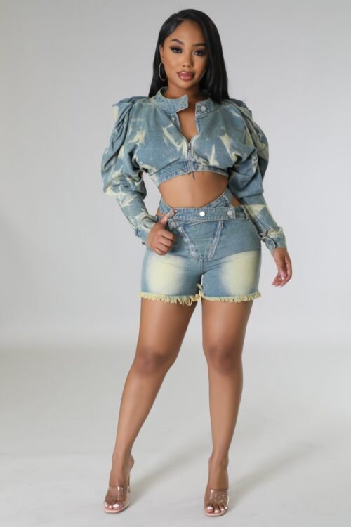 Giselle Denim Set