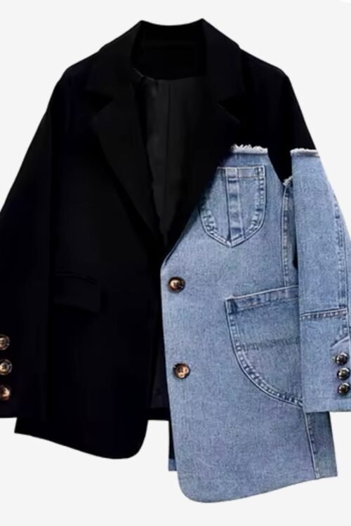 Denim Mix Blazer