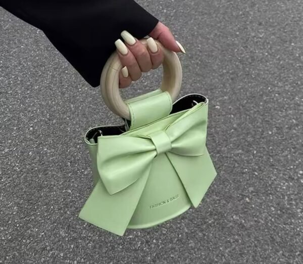 Sweet Bow Tie Designer Mini Shoulder Handbag