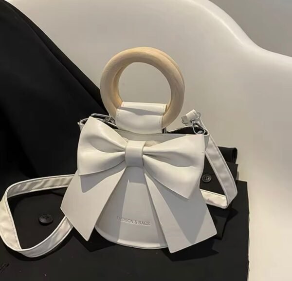 Sweet Bow Tie Designer Mini Shoulder Handbag