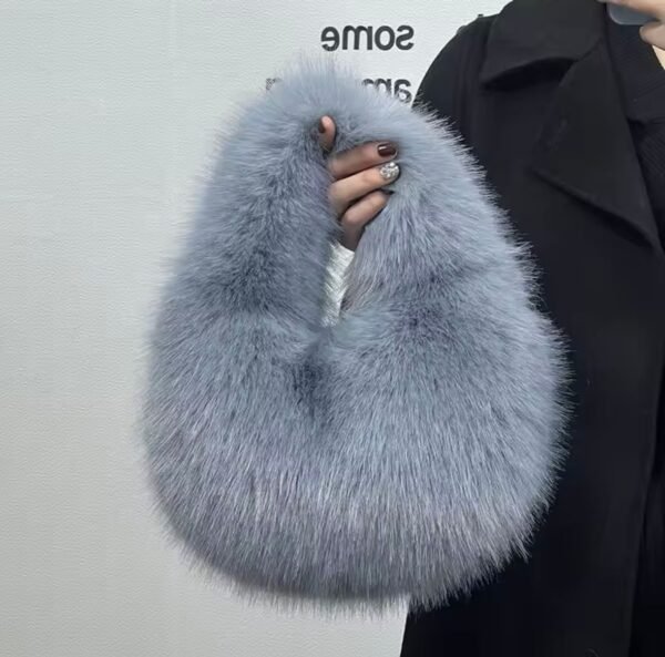 Fluffy Faux Fur Hand Bag