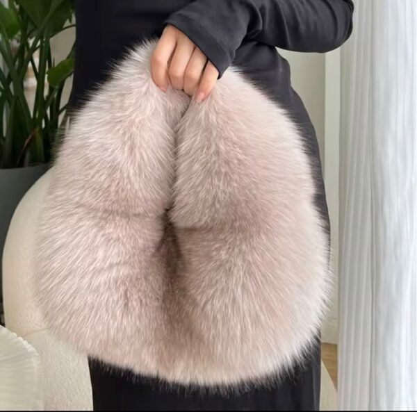 Fluffy Faux Fur Hand Bag