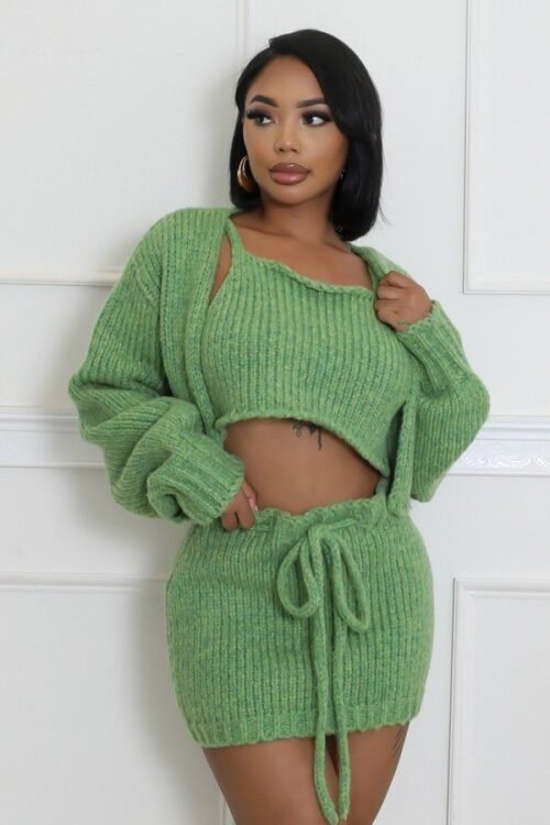 3 Piece Knit Set