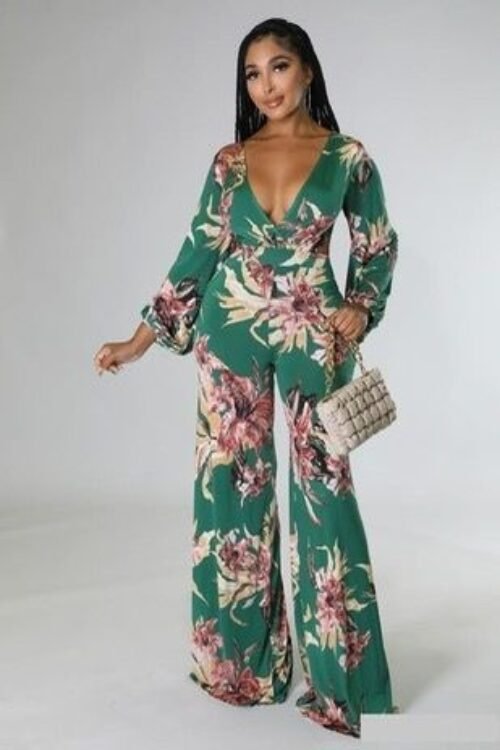 Floral Jumpsuit