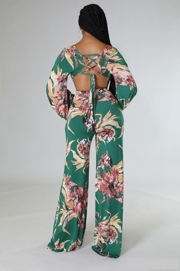 Floral Jumpsuit - Image 2