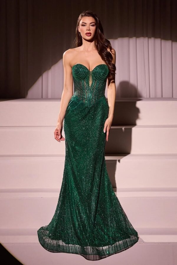 Corset Beaded Gown