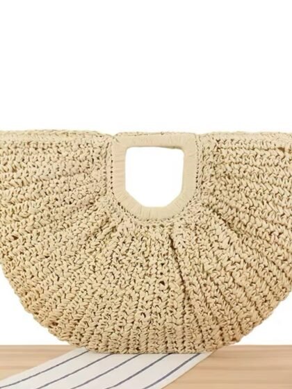 Straw Tote Bag