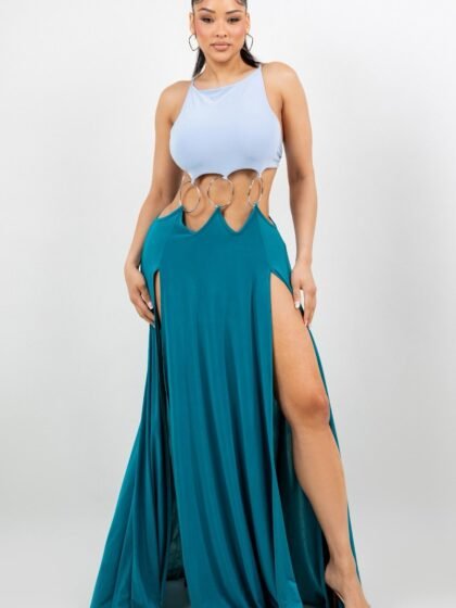 Side Split Maxi Dress