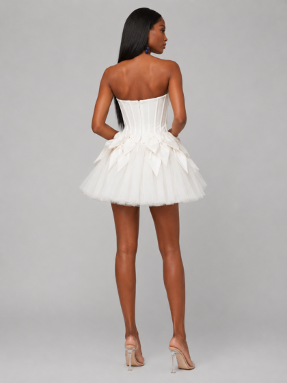 Sleeveless A-Line Tulle Dress