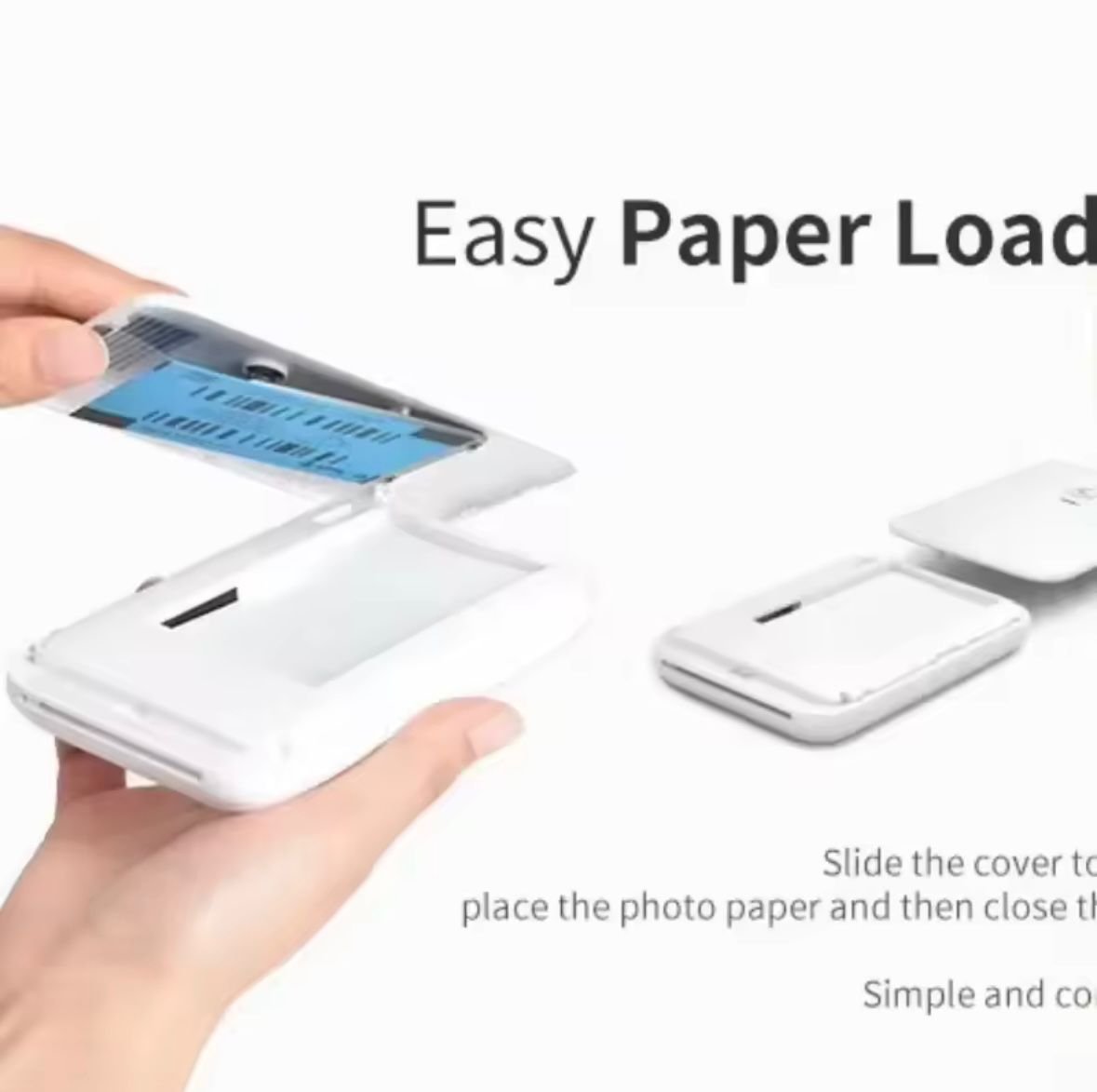 Portable Mobile Phone Mini BT Handheld Pocket printer