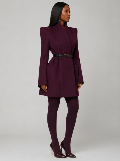 Slim Waist Blazer Coat