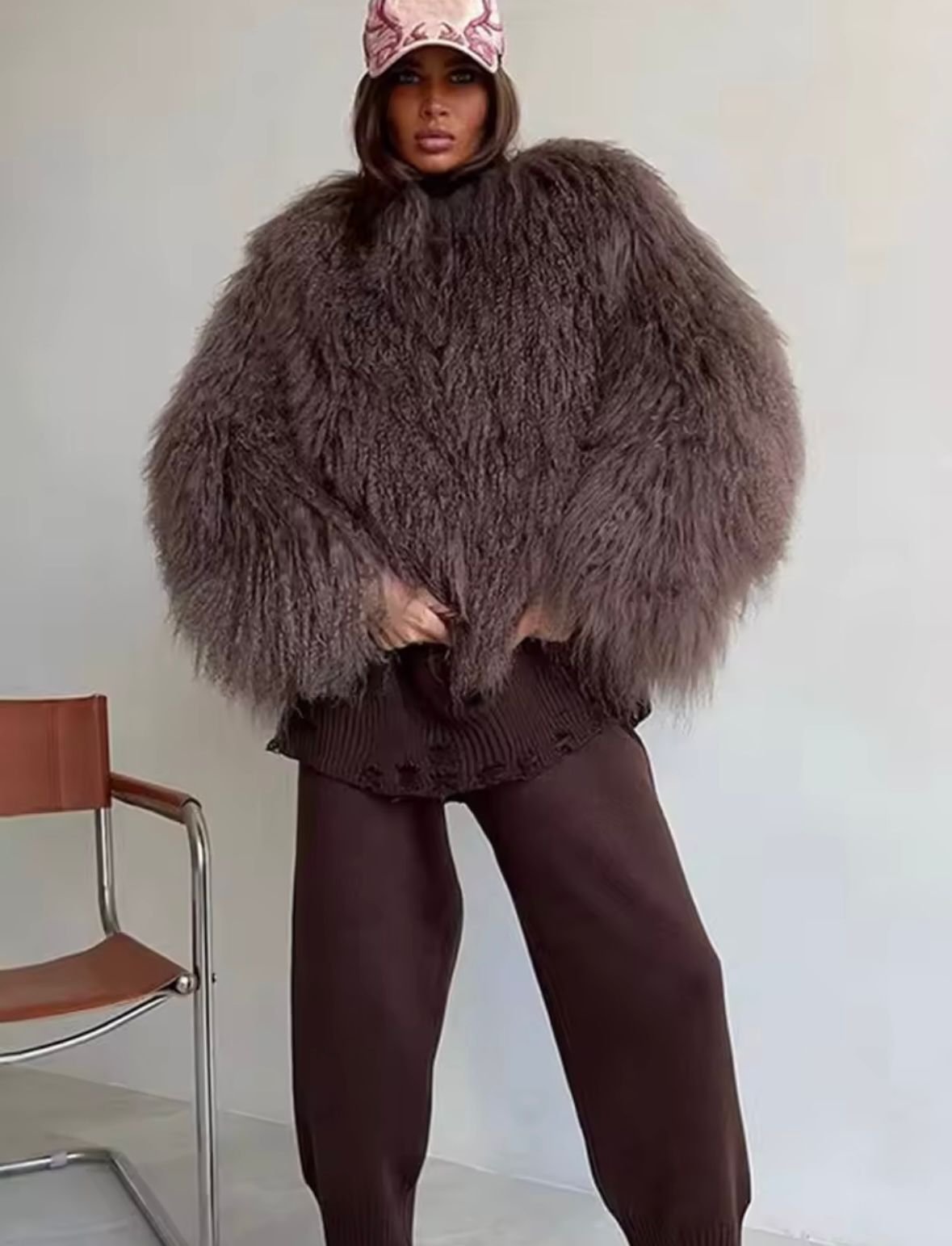 Faux Fur Coat