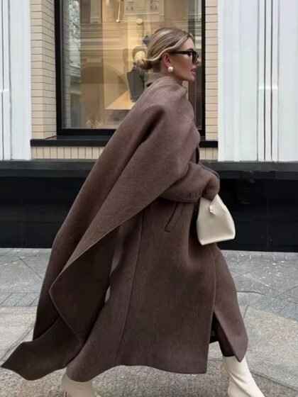 Wrap Wool Coat
