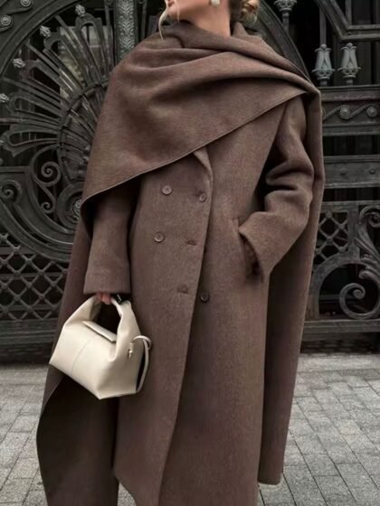 Wrap Wool Coat