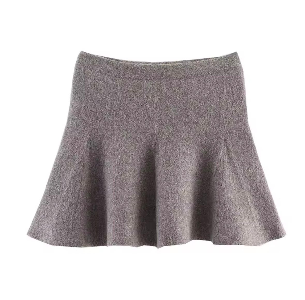 High Neck Jacket Mini Skirt Set