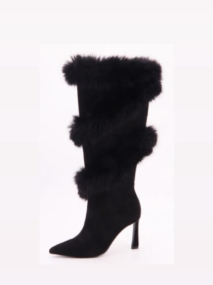 Fur Trim Boots
