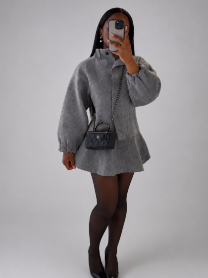 Mini Skirt Jacket Set