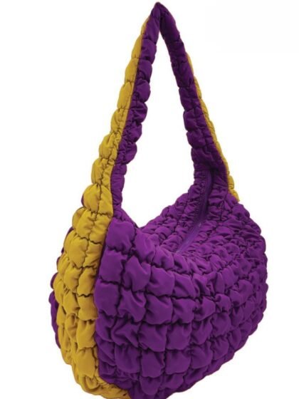 Mardi Gras Puffer Bags