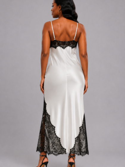 faux strappy lace dress