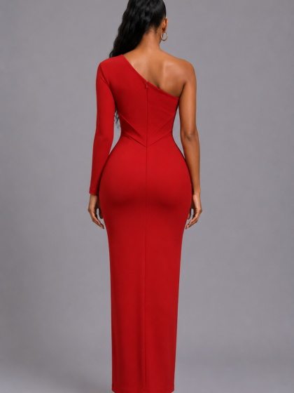 One-Shoulder Cut-Out Bandage