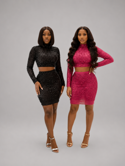 Two Pieces Skin Crystal