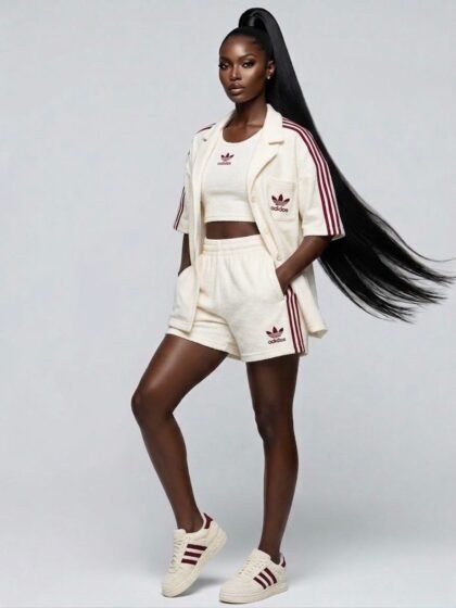 Adidas 3 Piece Short Set