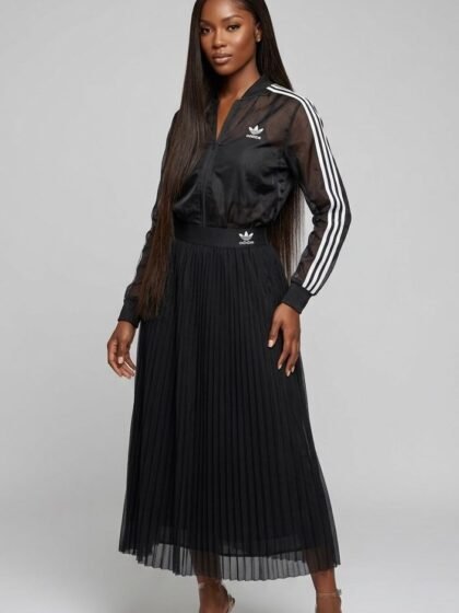 Adidas Mesh Pleated Set