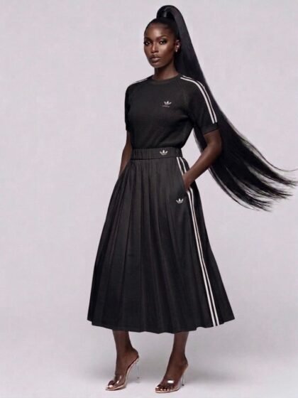 Adidas Middi Skirt Set