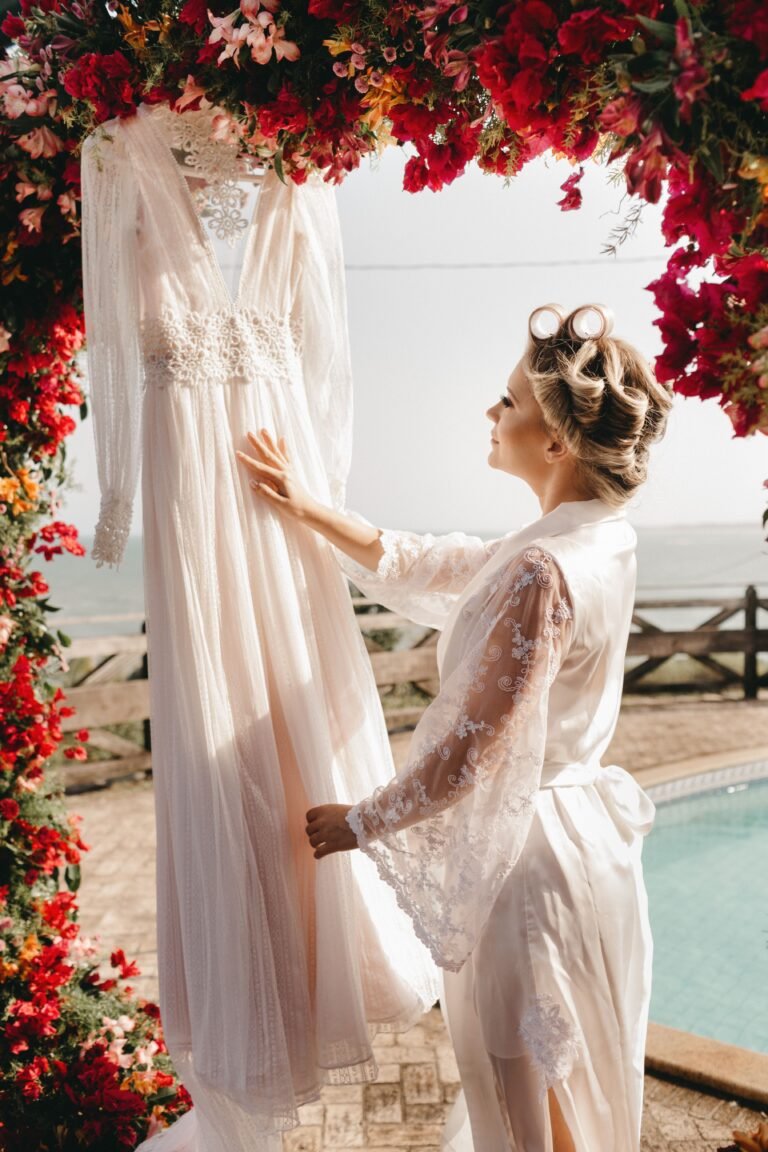 Elegant maxi dresses for weddings