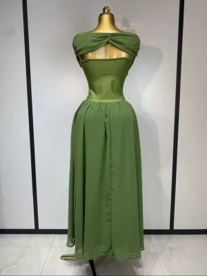 Off Shoulder Bodycon Maxi Long Bandage Dress