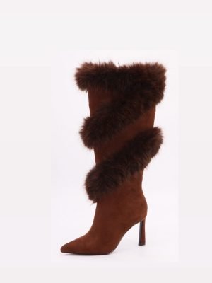 Fur Trim Boots