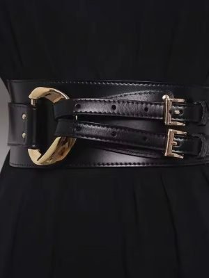 Double Buckle Fashion Belt